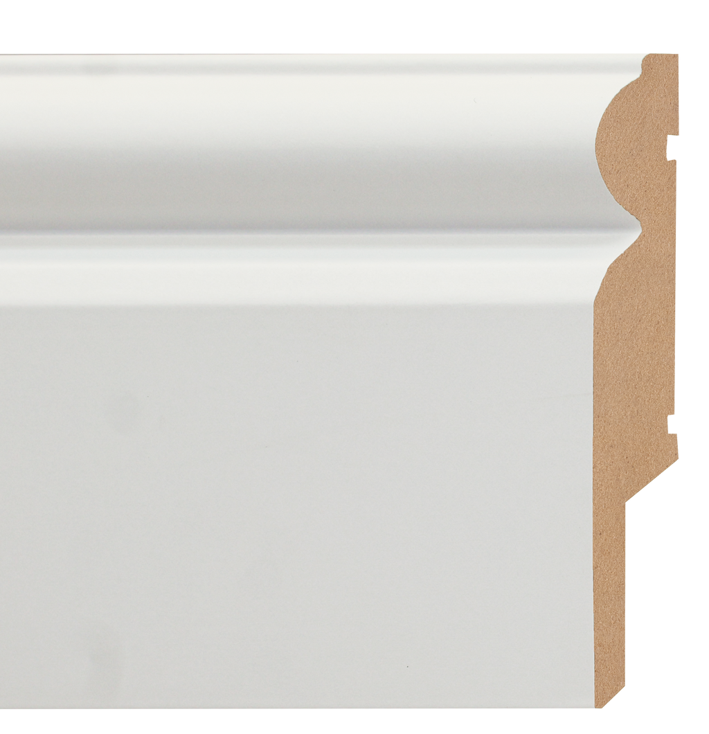 White Skirting Board  14113 TOROS K – White 1010 – Pack of 5