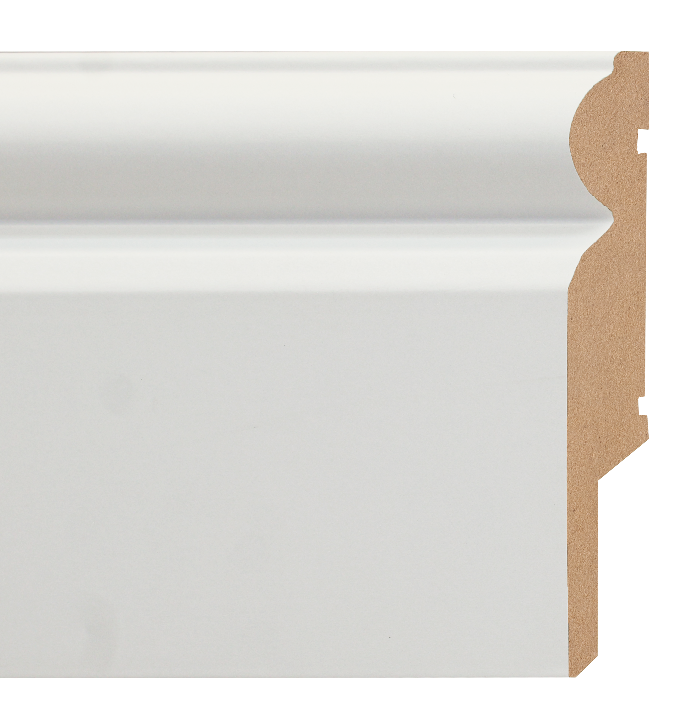 White Skirting Board  14113 TOROS K – White 1010 – Pack of 5