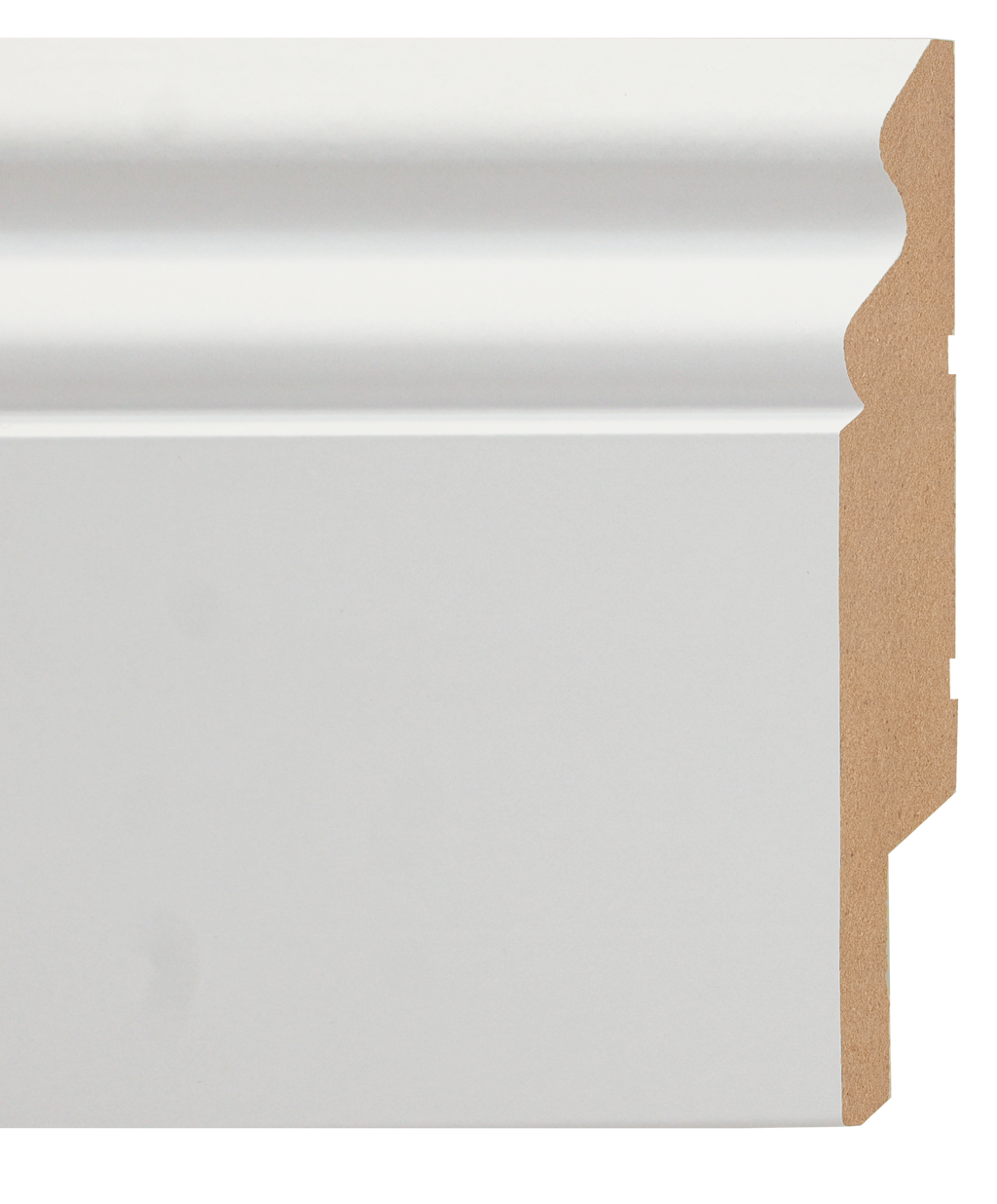 White Skirting Board  14130 OGEE K – White 1010 – Pack of 5