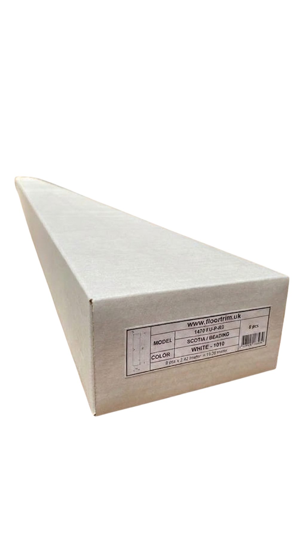 White Architrave 1470 FU-P-R3 – White 1010 – Pack of 8