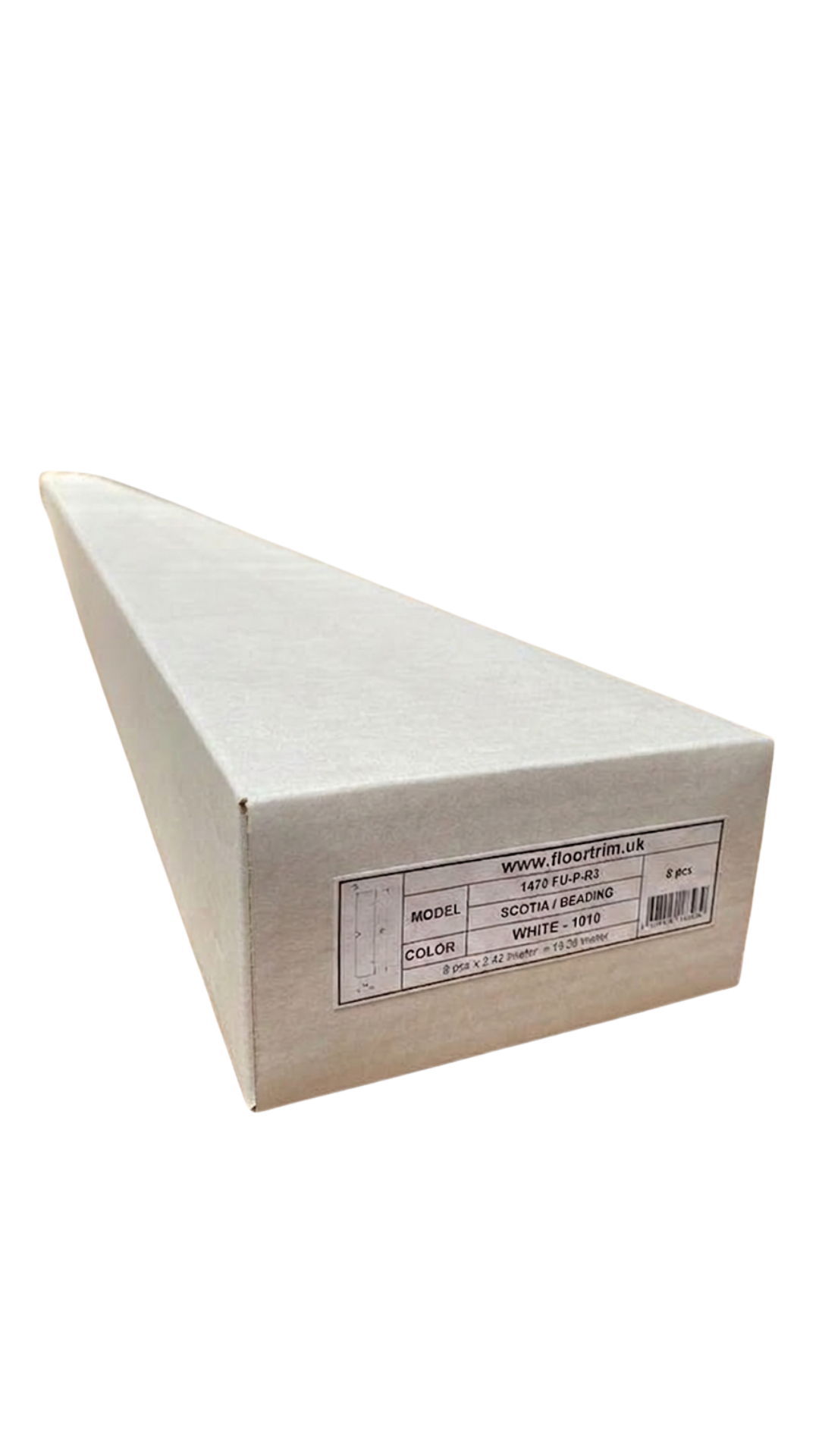 White Architrave 1470 FU-P-R3 – White 1010 – Pack of 8