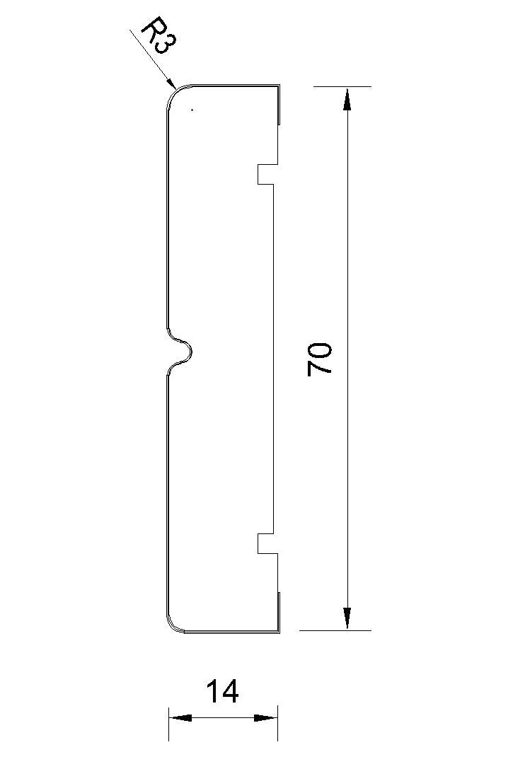 White Architrave 1470 FU-P-R3 – White 1010 – Pack of 8
